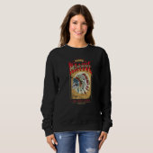 Menominee Indianischer Krieger Stamm Pro Sweatshirt (Vorne ganz)