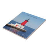 Menominee North Pierhead Light Fliese (Seite)