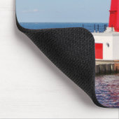 Menominee North Pierhead Light Mousepad (Ecke)