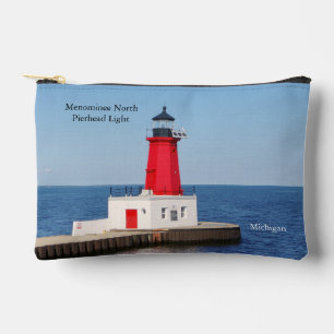 Menominee North Pierhead Light Reißbeutel Zubehörtasche
