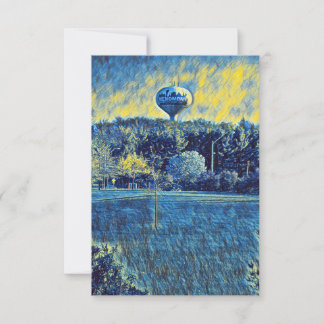 Menomonie, Wisconsin Dankeskarte