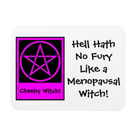 Menopausal Hexenmeister Kühlschrankmagnet von Chee Magnet (Horizontal)