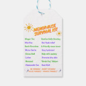 Menopausal-Tag Geschenkanhänger (Rückseite)