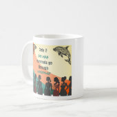 Menopause Coffee Tasse Retro Design (Vorderseite Links)