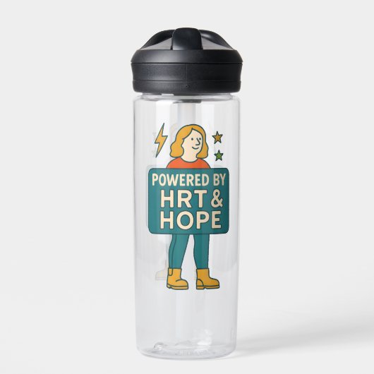 Menopause-Geschenk für Unterwegs Trinkflasche (Vorderseite)
