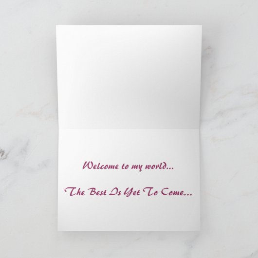 Menopause Grußkarten Karte (Innenseite)