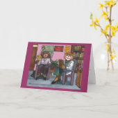 Menopause Grußkarten Karte (Gelbe Blume)