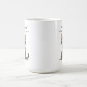 Menopause Humor Gestresste Wütende Katze Kaffeetasse (Mittel)