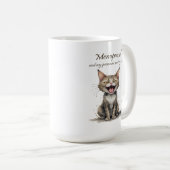 Menopause Humor Gestresste Wütende Katze Kaffeetasse (VorderseiteRechts)