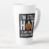 Menopause (ich bin immer noch heiß) Latte-Tasse Milchtasse (Rechte Ecke)