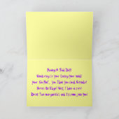 Menopause Karte (Innenseite)