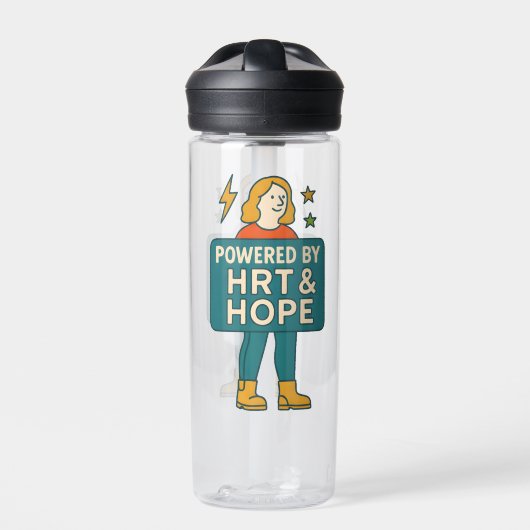 Menopause On-The-Go Gift Trinkflasche (Vorderseite)
