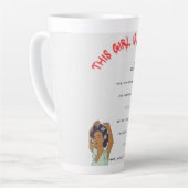 Menopause-Tasse Milchtasse (Linke Ecke)