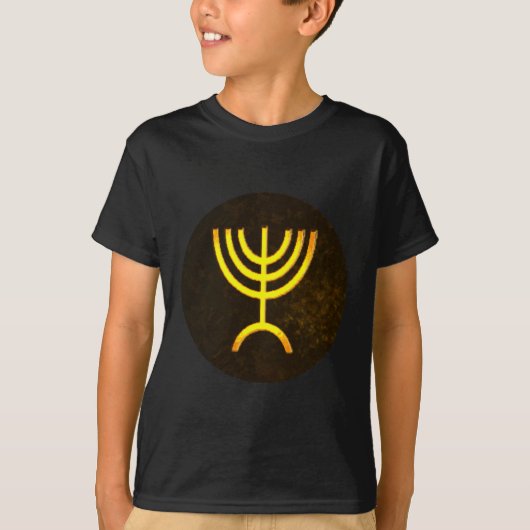 Menora-Flamme T-Shirt (Vorderseite)