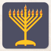 Menora Untersetzer (Vorderseite)