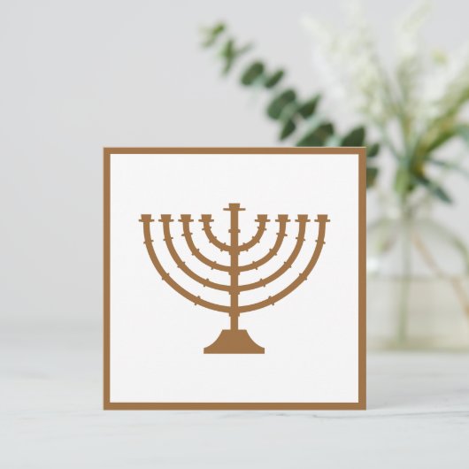 Menorah (Stehend Vorderseite)