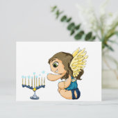 Menorah Angel (Stehend Vorderseite)