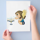Menorah Angel Flyer (Hand)