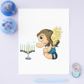 Menorah Angel Flyer (Einzeln)