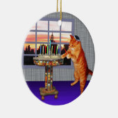 menorah cat.jpg keramik ornament (Rechts)