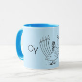 Menorah die Türkei Tasse (Vorderseite Links)