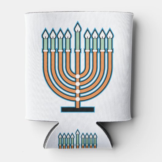 Menorah Dosenkühler (Vorderseite)
