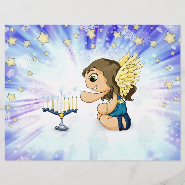 Menorah Engel (Vorderseite)