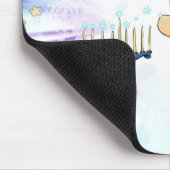 Menorah Engel Mousepad (Ecke)