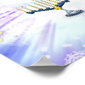 Menorah Engel Poster (Ecke)