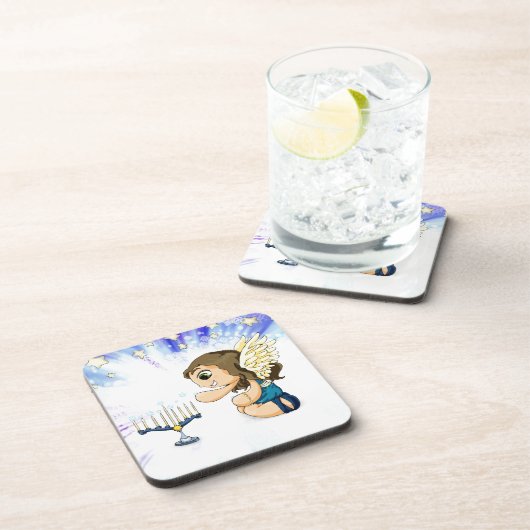 Menorah Engel Untersetzer (Rechte Seite)