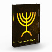 Menorah Flame Fotoblock (Links)