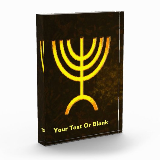 Menorah Flame Fotoblock (Links)