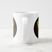 Menorah Flame Jumbo-Tasse (Rückseite)