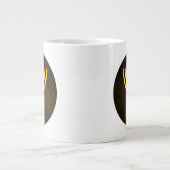 Menorah Flame Jumbo-Tasse (Vorderseite)