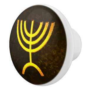 Menorah Flame Keramikknauf