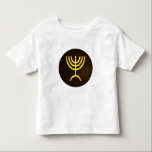 Menorah Flame Kleinkind T-shirt<br><div class="desc">Eine digitale Darstellung der jüdischen siebenverzweigten Menorah (Hebräisch: מְ נ וֹ רָ ‎). Die siebenverzweigte Menorah, die im tragbaren Set von Moses in der Wildnis und später im Tempel in Jerusalem verwendet wird, ist seit der Antike ein Symbol des Judentums und das Emblem des modernen Staat Israel. Der Kohanim zündete...</div>