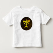 Menorah Flame Kleinkind T-shirt (Vorderseite)