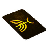 Menorah Flame Magnet (Rechte Seite)