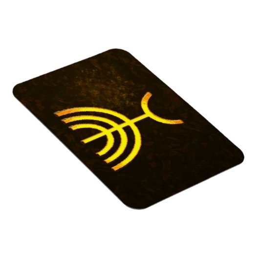 Menorah Flame Magnet (Rechte Seite)