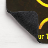 Menorah Flame Mousepad (Ecke)