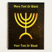 Menorah Flame Planer (Vorderseite)