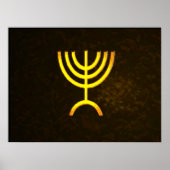 Menorah Flame Poster (Vorne)