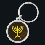 Menorah Flame Schlüsselanhänger<br><div class="desc">Eine digitale Darstellung der jüdischen siebenverzweigten Menorah (Hebräisch: מְ נ וֹ רָ ‎). Die siebenverzweigte Menorah, die im tragbaren Set von Moses in der Wildnis und später im Tempel in Jerusalem verwendet wird, ist seit der Antike ein Symbol des Judentums und das Emblem des modernen Staat Israel. Der Kohanim zündete...</div>