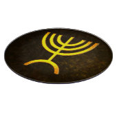 Menorah Flame Schneidebrett (Ecke)