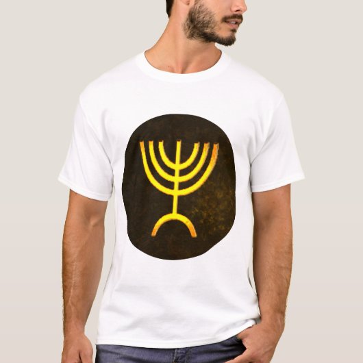 Menorah Flame T-Shirt (Vorderseite)