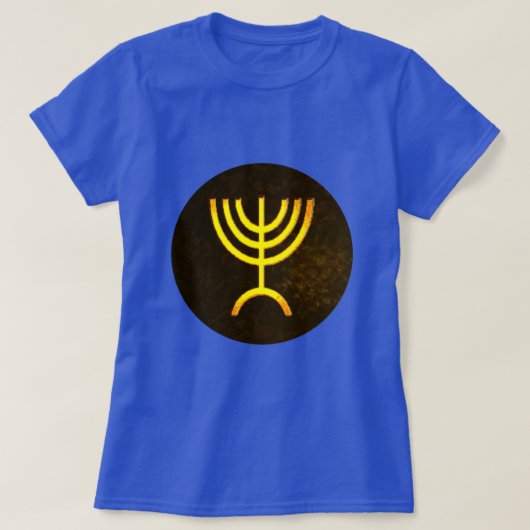 Menorah Flame T-Shirt (Design vorne)