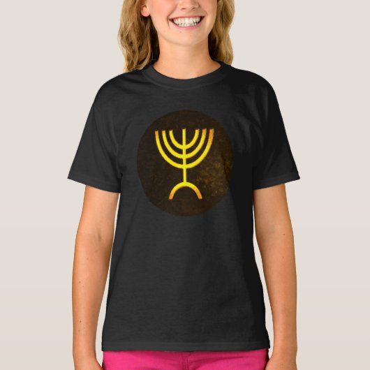 Menorah Flame T-Shirt (Vorderseite)
