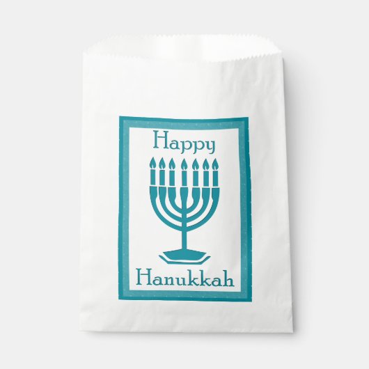 Menorah Geschenktütchen (Vorderseite)