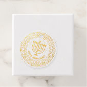 Menorah Hannukah Geschenkanhänger (Mit Box)