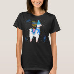 Menorah Hanukkah Llama Niedlich Alpaca Chanukah Ch T-Shirt<br><div class="desc">Menorah Hanukkah Llama Niedlich Alpaca Chanukah Weihnachten Pajama 1</div>